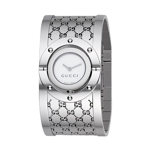 D'Argent Gucci Montres Collection Tournoyer Grande Version